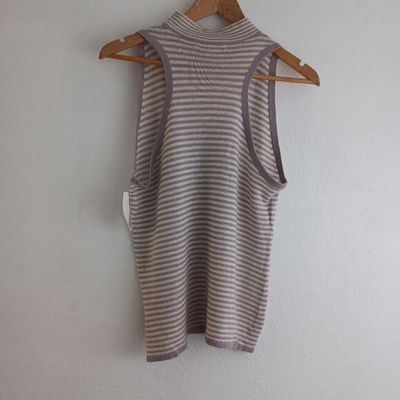 Nakedcashemere mock neck sleeveless top size M - Picture 7 of 7